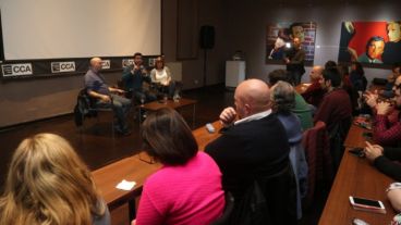 El diputado Marcos Cleri durante la presentación del Informe de Economía Política para Argentina.