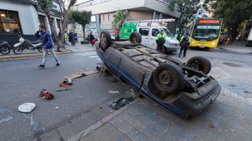 Así quedó el Renault 11.