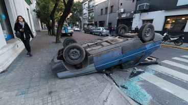 Así quedó el Renault 11.