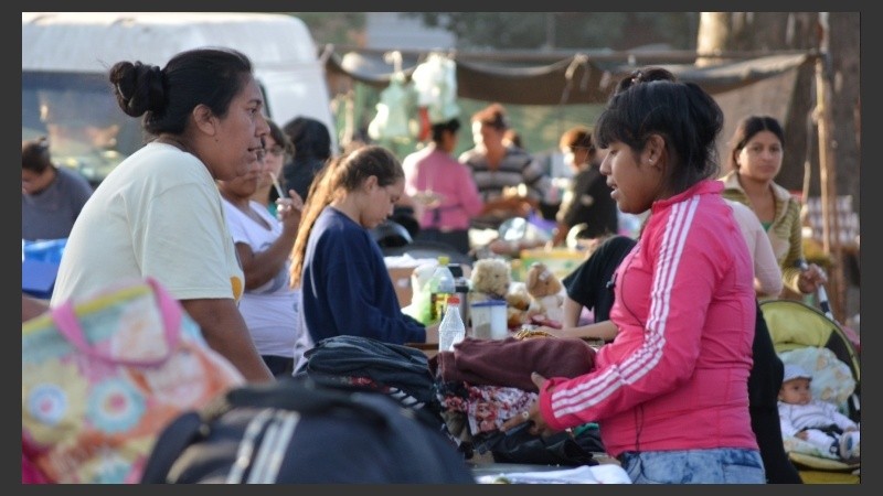 La feria de Rouillón y Maradona sumó 22 cuadras en los últimos dos años.
