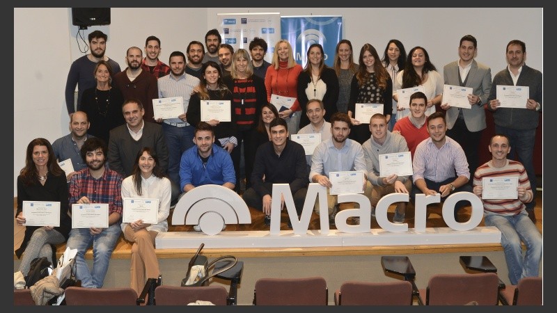 Los ganadores del programa Naves. 