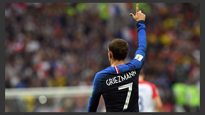 Griezmann marcó un gol de penal.
