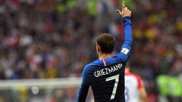 Griezmann marcó un gol de penal.