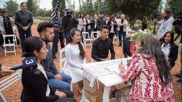 Desde noviembre pasado se pueden realizar casamientos en el Rosedal.