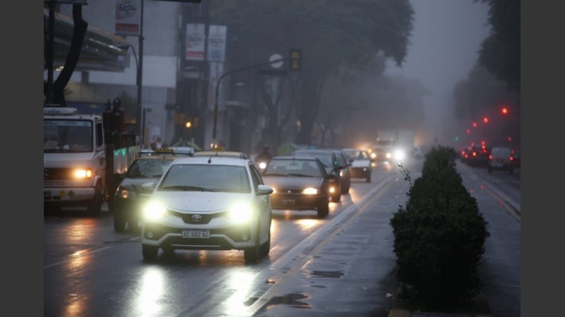 Desapacible miércoles en la ciudad. 