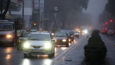 Desapacible miércoles en la ciudad.