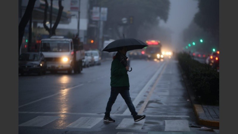 Desapacible miércoles en la ciudad. 