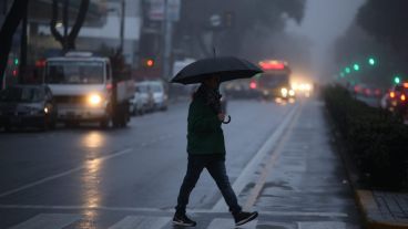 Desapacible miércoles en la ciudad.
