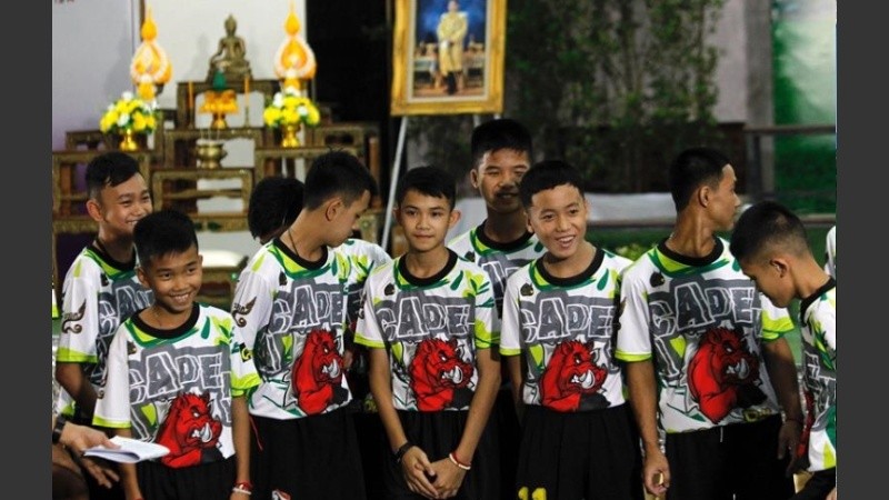 Los chicos tienen entre 11 y 16 años. 