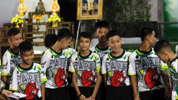 Los chicos tienen entre 11 y 16 años.