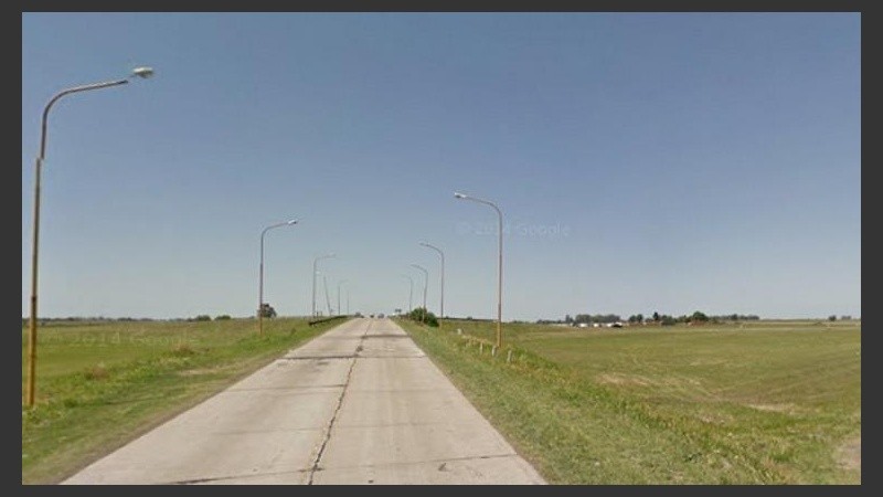 La zona donde fue encontrado el cuerpo.