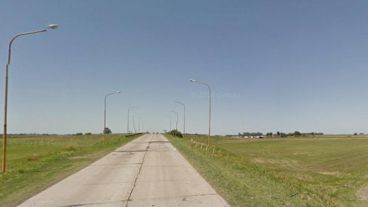 La zona donde fue encontrado el cuerpo.