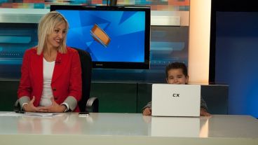 Analía y su hijo, en De 12 a 14.