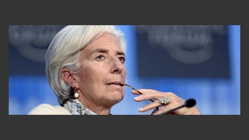 la titular del Fondo Monetario Internacional (FMI), Christine Lagarde.