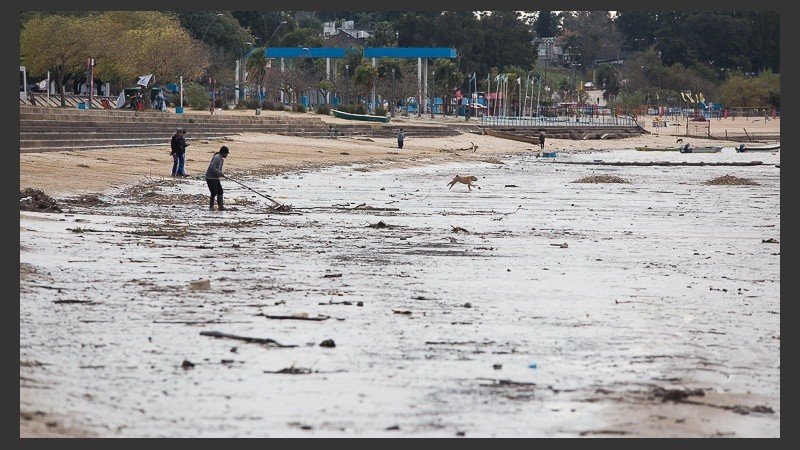 La Rambla y una gran extensión de playa.