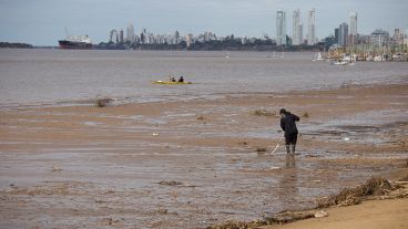 Una postal con vista al centro de la ciudad.