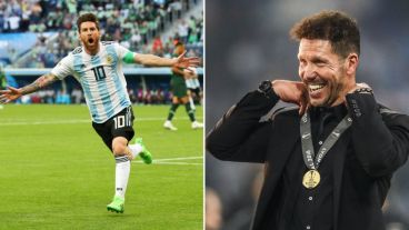Messi y el Cholo, los dos argentinos nominados por la FIFA.
