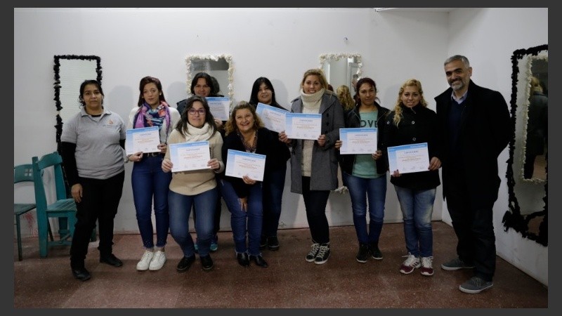 Todas con diploma. La iniciativa fue de la Secretaría de Economía Social.
