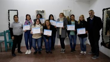 Todas con diploma. La iniciativa fue de la Secretaría de Economía Social.