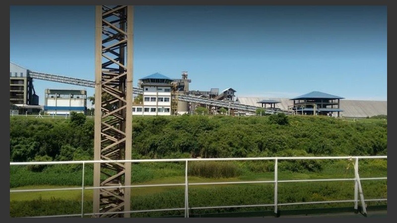 Planta de Bunge en Ramallo.