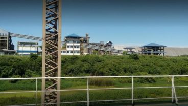 Planta de Bunge en Ramallo.