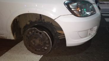 Así manejaba sin darse cuenta.