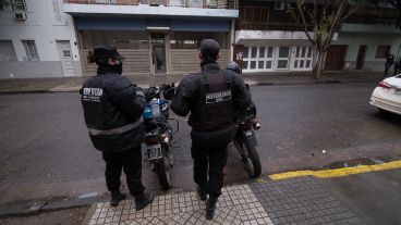 La custodia tras la balacera en calle Zeballos.