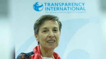 Delia Ferreira Rubio, directora de la organización Transparencia Internacional.