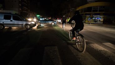 Todas las zonas de la ciudad se quedaron sin luz.