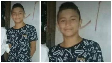 Thiago mide 1,50 metros.