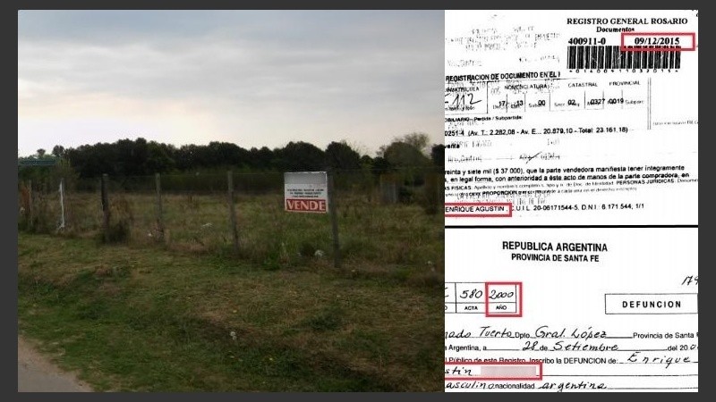 Con actas truchas, hacen vender campos a personas fallecidas.