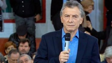 El presidente Mauricio Macri durante el lanzamiento de los créditos de Ansés.