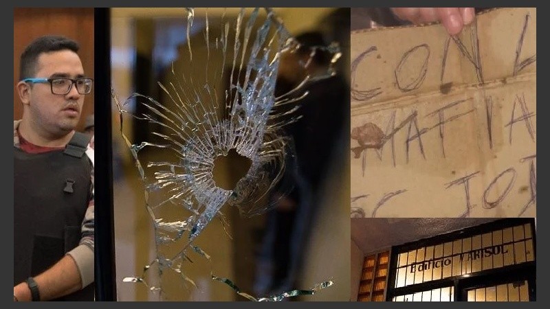 Balas, mensajes y un correlato judicial vinculado a Los Monos.