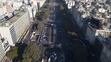 La masiva concentración en Capital Federal.