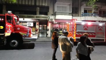 Se incendiaron los motores del ascensor.