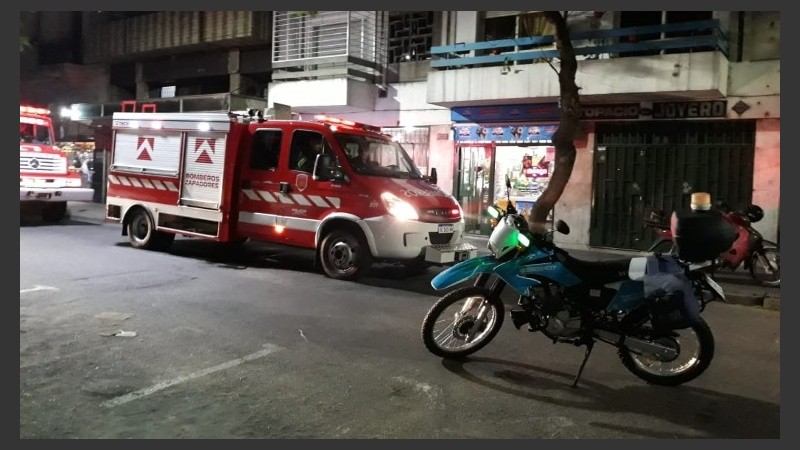El incendio provocó temor entre los vecinos.