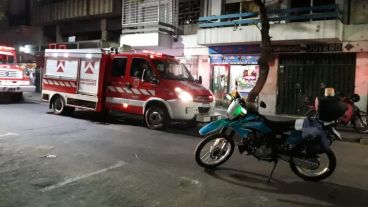 El incendio provocó temor entre los vecinos.