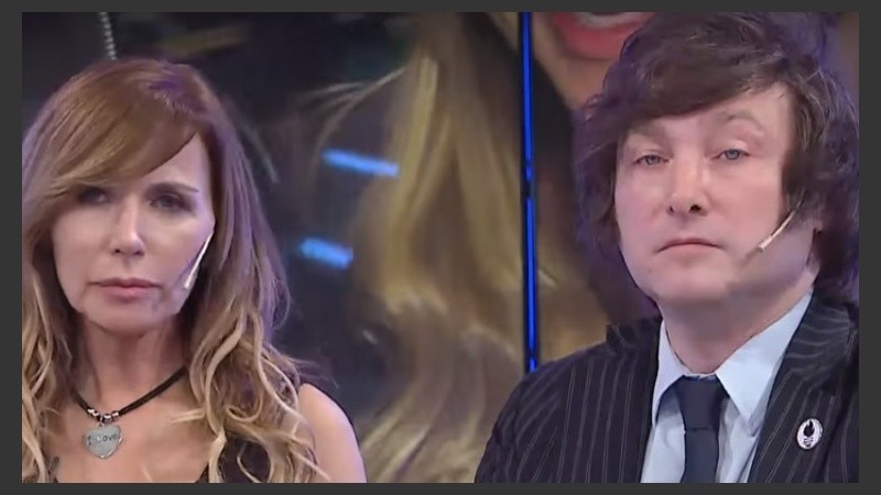 La pareja estuvo este martes en la TV.