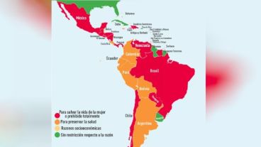El estatus del aborto en América Latina.