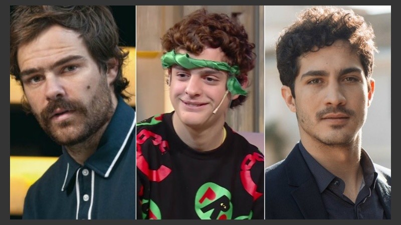 Así se llama el grupo del Chino Darín, Peter Lanzani y Lorenzo Ferro.