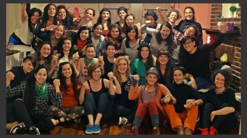 Parte del Colectivo Mujeres Músicas Rosario.