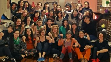 Parte del Colectivo Mujeres Músicas Rosario.