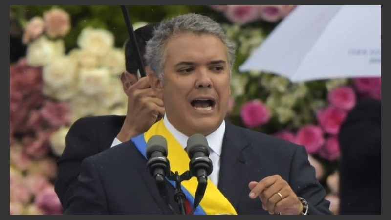El flamante presidente de Colombia, Iván Duque.