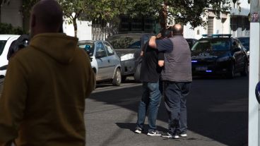 La desolación de familiares y amigos cuando se iban enterando de la tragedia.