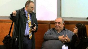 Patricio Gorosito, fundador de Real Arroyo Seco, cuando fue condenado en Resistencia.