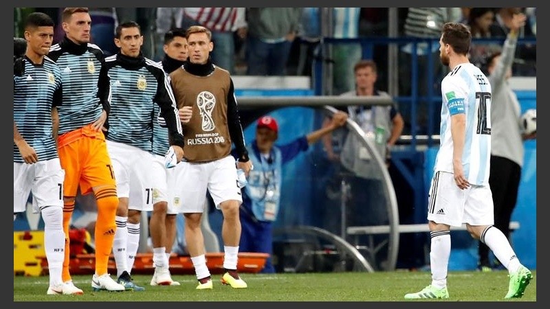 Tras la desilusión en el Mundial, Messi se aleja de la selección.