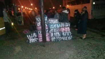 La mercadería fue hallada por Gendarmería Nacional.