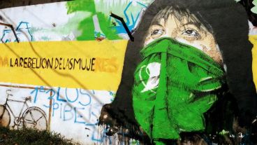 Grafitti en Pueyrredón y Tucumán.