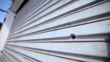 El negocio baleado está en el barrio de la Carne.