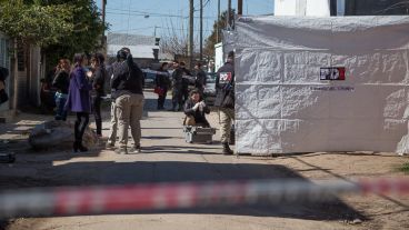 Se recogieron 2 vainas calibre 9 milímetros en el lugar.